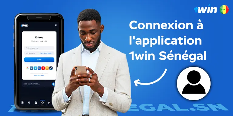 Connexion à l'application 1win Sénégal