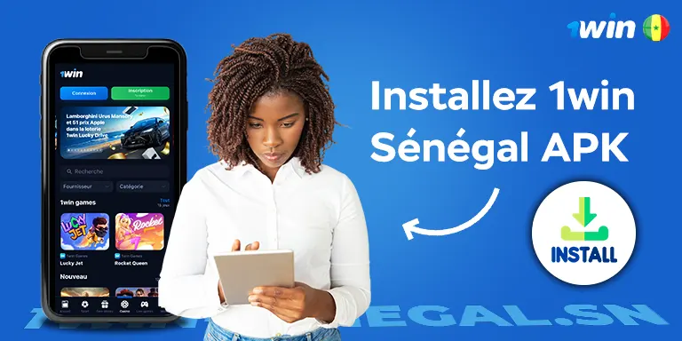 Installez 1win Sénégal APK