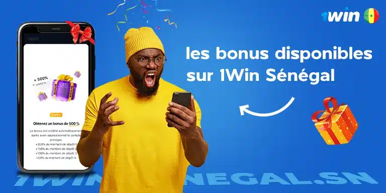 les bonus disponibles sur 1Win Sénégal