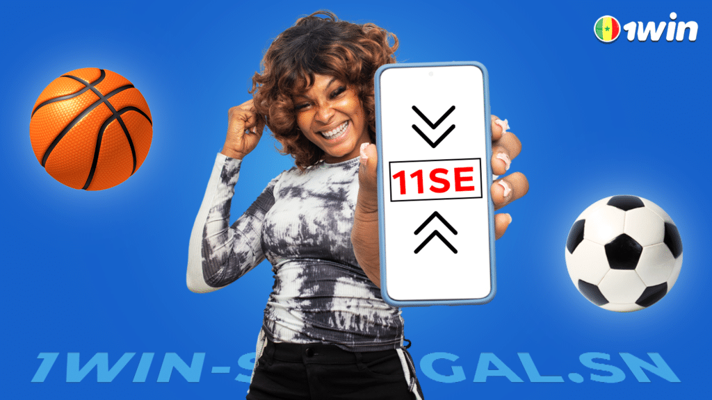 11SE le code promo à utiliser lors de votre inscription sur Sénégal APK