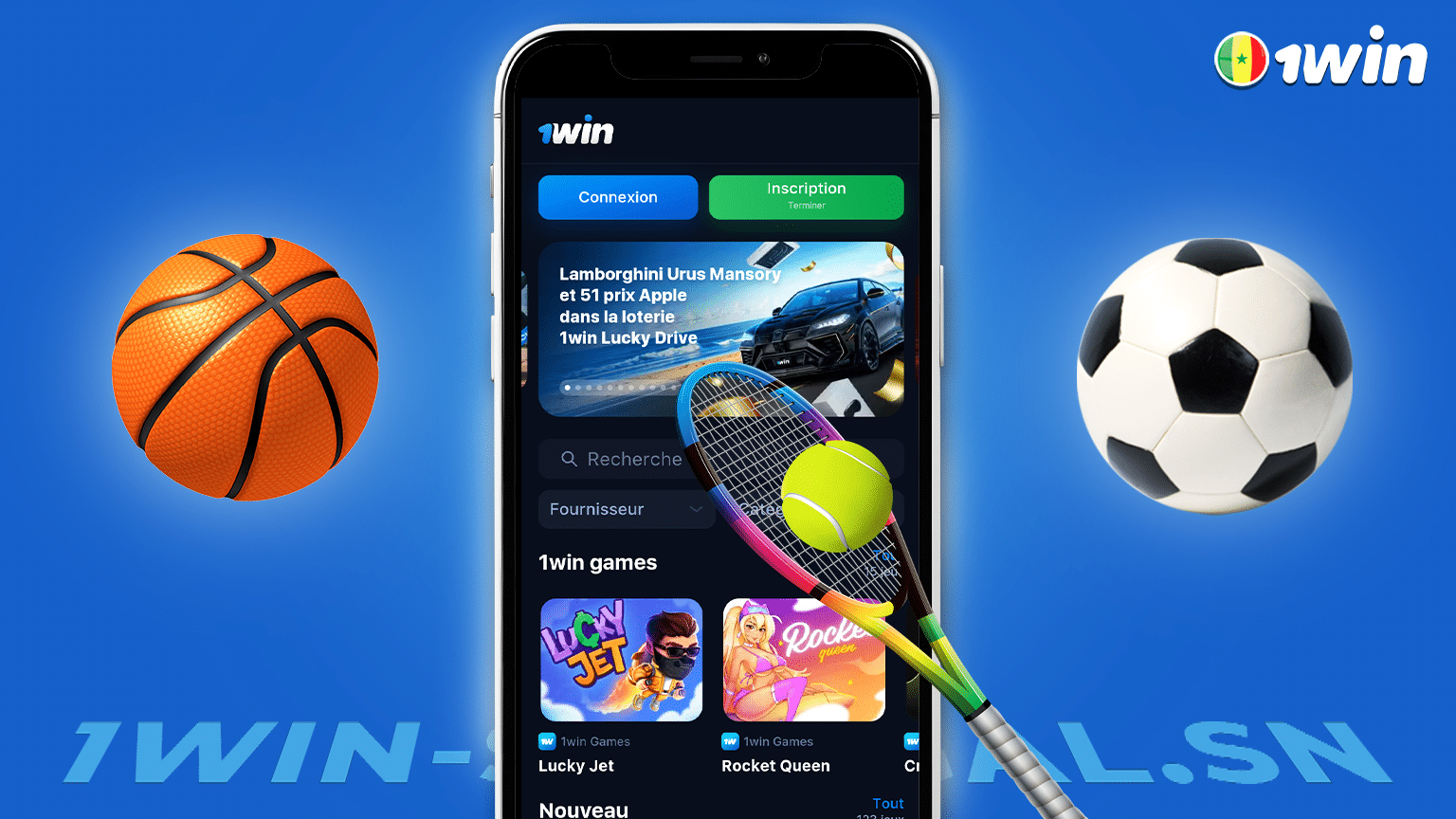 ici Présentation du bookmaker 1win Sénégal