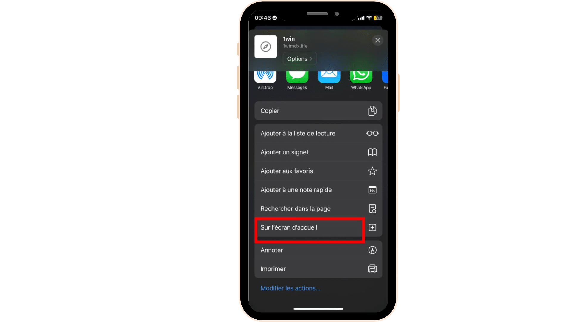 Télécharger 1win Sénégal sur iOS