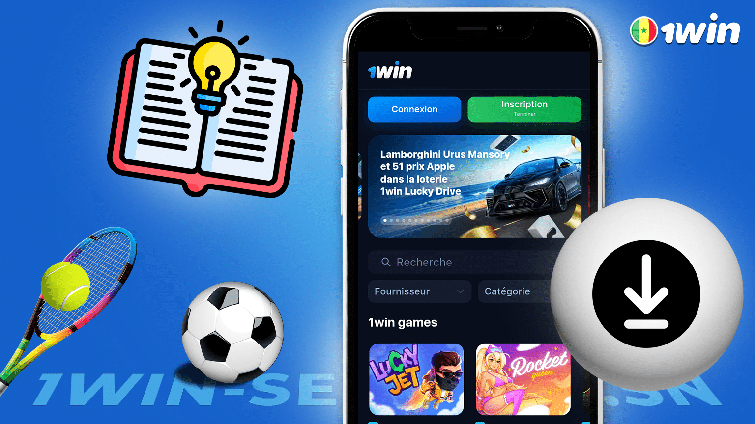 Télécharger 1win Sénégal : guide complet 2025 