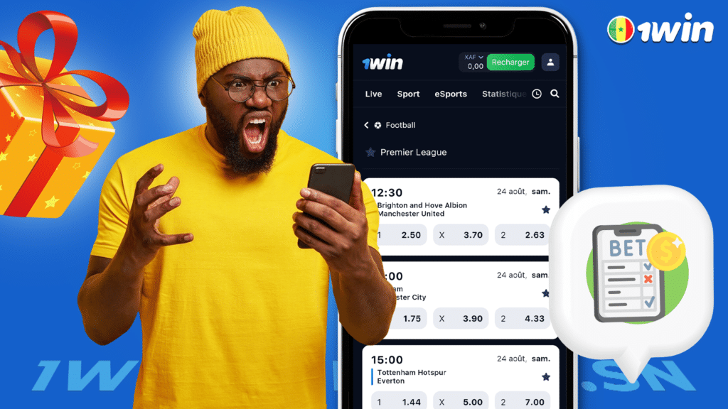 Parier sur 1win Sénégal apk : quels sont les avantages ?