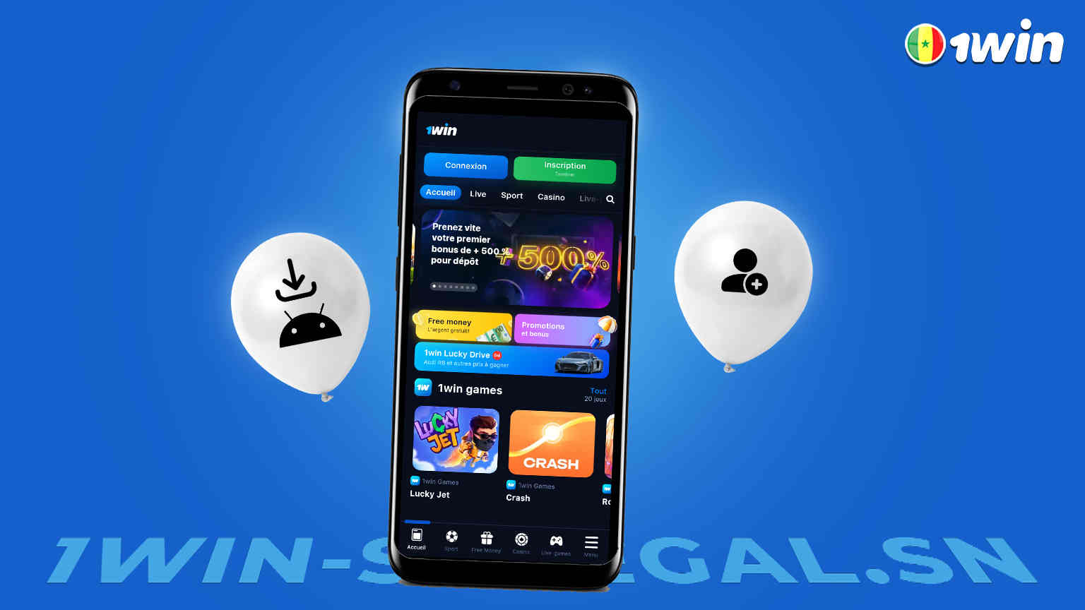 Télécharger 1win APK Sur Android pour bien s’inscrire
