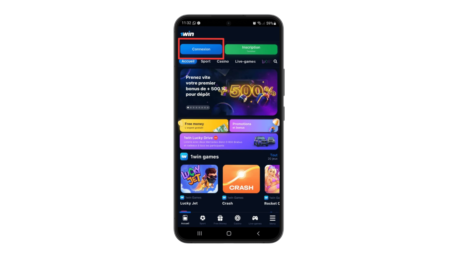 Connectez‑vous à votre compte